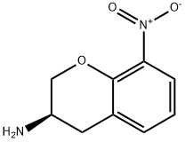 8-NITRO-CHROMAN-3-YLAMINE HYDROCHLORIDE 结构式