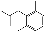 3-(2,6-DIMETHYLPHENYL)-2-METHYL-1-PROPENE 结构式