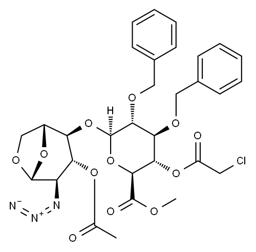 磺达肝葵钠中间体 结构式