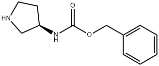 (R)-3-CBZ-氨基吡咯烷 结构式