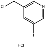 3-氯甲基-5-碘吡啶盐酸盐 结构式