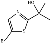 2-(5-BroMo-1,3-thiazol-2-yl)propan-2-ol 结构式