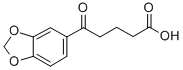 5-[3,4-(METHYLENEDIOXY)PHENYL]-5-OXOVALERIC ACID 结构式