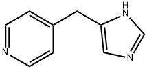 4-(1H-咪唑-5-甲基)吡啶 结构式