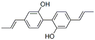 5,5'-Di-(1E)-1-propenyl-2,2'-biphenol 结构式