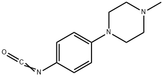 1-(4-异氰基苯基)-4-甲基哌嗪 结构式
