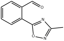 2-(3-methyl-1,2,4-oxadiazol-5-yl)benzaldehyde 结构式