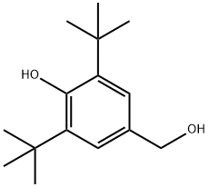 3,5-二叔丁基-4-羟基苄醇 结构式