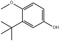 2-叔丁基-4-羟基茴香醚 结构式