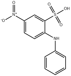 2-anilino-5-nitrobenzenesulphonic acid  结构式