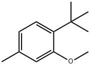 1-TERT-BUTYL-2-METHOXY-4-METHYLBENZENE 结构式