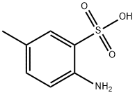 4-氨基甲苯-3-磺酸 结构式