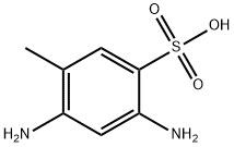 4,6-diaminotoluene-3-sulphonic acid 结构式
