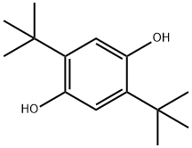 2,5-二特丁基对苯二酚 结构式