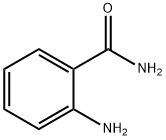 2-氨基苯甲酰胺 结构式