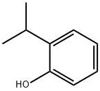2-异丙基苯酚 结构式