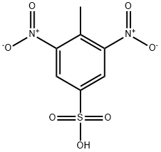 2,6-二硝基甲苯-4-磺酸 结构式