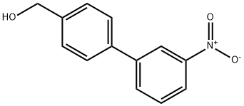 3'-硝基-4-联苯甲醇 结构式