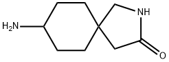 8-aMino-2-Azaspiro[4.5]decan-3-one 结构式