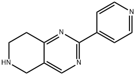 2-PYRIDIN-4-YL-5,6,7,8-TETRAHYDROPYRIDO[4,3-D]PYRIMIDINE 结构式