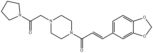 西诺哌嗪 结构式