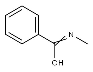 Benzenecarboximidic acid, N-methyl- (9CI) 结构式