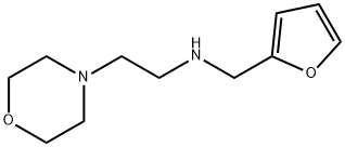 N-(2-呋喃甲基)-2-吗啉-4-基乙胺二盐酸盐 结构式