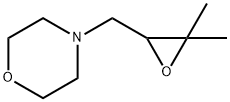 Morpholine, 4-[(3,3-dimethyloxiranyl)methyl]- (9CI) 结构式