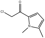 Ethanone, 2-chloro-1-(1,5-dimethyl-1H-pyrrol-2-yl)- (9CI) 结构式