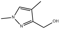 (1,4-二甲基-1H-吡唑-3-基)甲醇 结构式