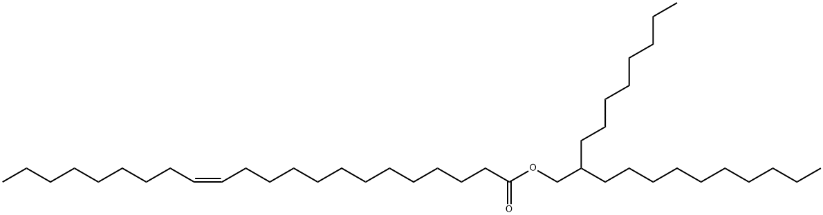 辛基十二醇芥酸酯 结构式