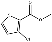 3-氯噻吩-2-羧酸甲酯 结构式