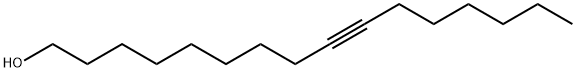 9-十六炔-1-醇 结构式