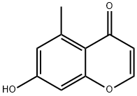 4H-1-Benzopyran-4-one, 7-hydroxy-5-Methyl- 结构式