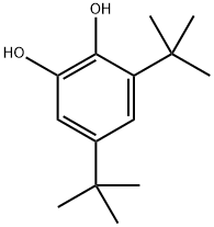 3,5-di-tert-butylbenzene-1,2-diol 结构式