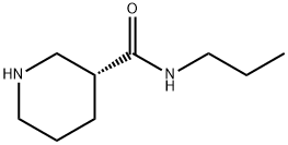 (3R)-N-PROPYL-3-PIPERIDINECARBOXAMIDE 结构式