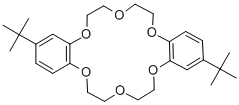 4,4'(5')-二-T-丁基二苯并-18-冠醚-6 结构式