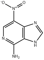 3H-Imidazo[4,5-c]pyridin-4-amine,  7-nitro- 结构式