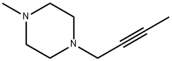 Piperazine, 1-(2-butynyl)-4-methyl- (9CI) 结构式