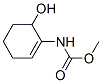 Carbamic  acid,  (6-hydroxy-1-cyclohexen-1-yl)-,  methyl  ester  (9CI) 结构式