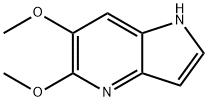 1H-Pyrrolo[3,2-b]pyridine, 5,6-diMethoxy- 结构式