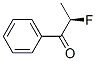 1-Propanone, 2-fluoro-1-phenyl-, (2R)- (9CI) 结构式