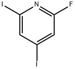 2,4-Diiodo-6-fluoropyridine 结构式