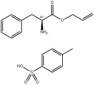 O-苯基-L-苯丙氨酸 对甲基苯磺酸盐 结构式