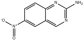 6-硝基喹唑啉-2-胺 结构式