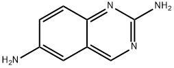 喹唑啉-2,6-二胺 结构式