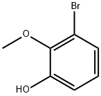 3-溴-2-甲氧基苯酚 结构式
