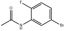 N-ACETYL 5-BROMO-2-FLUOROANILINE 结构式