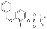 2-苄氧基-1-甲基吡啶三氟甲磺酸盐 结构式
