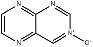 Pteridine, 3-oxide (9CI) 结构式